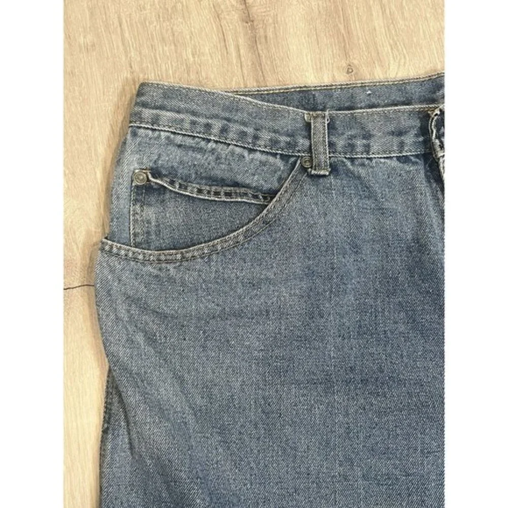 Chisholm Trail Jeans Mens 38x32 Regular Straight‎ Blue Denim